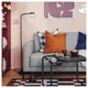 Журнальний столик, антрацит/темно-сірий, 53x50 см IKEA OLSERÖD 405.309.17 - изображение 5