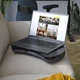 Підставка для ноутбука, темно-сіра, 52x38 см IKEA ÖJULF 605.563.22 - изображение 4