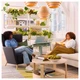 Стіл для ноутбука на колесах, зелений, 66x50 см IKEA MITTZON 704.981.95 - изображение 3