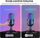 USB-микрофон игровой конденсаторный с RGB-подсветкой для игр, стримов, записи и онлайн-встречаний - изображение 4