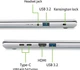 Ноутбук Acer Aspire Go 16 AG16-71P / Windows 11 Pro / Intel Core 5 120U 10-ядерний / RAM 32 ГБ / SSD 1 ТБ / Підсвітка клавіатури / Зарядка Type-C / Екран 16" 120 Гц - изображение 8