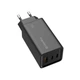 Сетевое зарядное устройство ColorWay GaN3 Pro Power Delivery (USB-A + 2 USB TYPE-C) (65W) (CW-CHS039PD-BK) - изображение 4