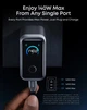 Сетевое зарядное устройство Anker GaNPrime 160W 3xUSB-C Display Silver (A2687341) - изображение 4