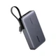 Батарея універсальна Ugreen 20000 mAh 145W Fast Charging Cable Space gray (U_55992B) - зображення 2
