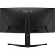 Монитор игровой изогнутый 34" Asus TUF Gaming VG34WQL5A VA 3440x1440 200 Гц 400 кд/м² колонки 2x2 Вт Black (90LM0CI1-B01171) - изображение 7