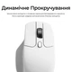 Мишка Keychron M6S Wireless/Bluetooth/USB White (M6S-B72) - зображення 7