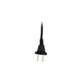 Сетевой удлинитель 2E 5XCEE7/17, 1.5м, black - изображение 4