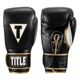 Тренировочные перчатки TITLE Boxing Boxeo Mexican Leather Training Gloves Quatro Черный 14 oz - изображение 1