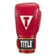 Тренировочные перчатки TITLE Boxing Boxeo Mexican Leather Training Gloves Quatro Красный 16 oz - изображение 3