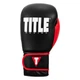 Боксерские перчатки TITLE Boxing Dynamic Strike Heavy Bag Gloves Черный/Красный 12 oz - изображение 4