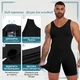 Чоловіча стягуюча білизна боді-корсет Slimming Body Shaper, чоловічий моделюючий комбінезон для пресу та талії, розмір XL - изображение 4