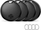 Bluetooth трекер для Apple Find My (iOS) — Чорні 4 шт weTag mini 4-Pack та - изображение 2