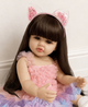 Реалистичная кукла Реборн 55 см полностью виниловая Doll Reborn Baby К0100212 - изображение 6