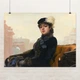 Постер Неизвестная, Незнакомка, Иван Крамской, A3 30×40 см (id6702) - изображение 1