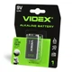 Батарейка лужна Videx 6LR61/9V (Крона) 1шт - зображення 1