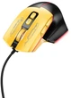 Миша Hoco GM31 Overlord RGB USB Black-Yellow (6942007629201) - зображення 7
