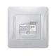 Розетка CAT6 одинарная компьютерная серебряный шелк VIDEX BINERA VF-BNSK1PC6-SS - изображение 2