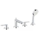 Змішувач для ванни GROHE BAULOOP 2511900A, хром, на борт ванни - изображение 1