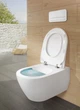 Підвісний унітаз VILLEROY & BOCH SUBWAY 2.0, білий/глянсовий, овальна - зображення 3