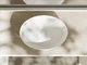 Умивальник HANSGROHE XUNIVA 60165450, білий/глянсовий, накладний, 55 см - изображение 2