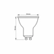 LED лампа VIDEX MR16e 8W GU10 4100K VL-MR16e-08104 - зображення 3