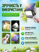 Прожектор акамуляторный с солнечной панелью и датчиком движения JX 010 100W Solar Pro уличный фонарь на акамуляторе с пультом - изображение 2