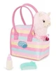 М’яка іграшка Battat Pucci Pups Striped Bag & Llama 708424 (62243498990) - зображення 2