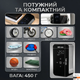 Портативный автомобильный аккумуляторный компрессор SUITU 6594 140PSI беспроводной насос для подкачки шин, мячей и надувных изделий (51823) - изображение 9