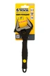 Ключ разводной MASTERTOOL 200 мм 0 – 38 мм тонкие губки CrV рукоятка с TPR накладкой 76-0322 - изображение 5