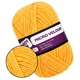 Candy-yarn Micro Velour, Оранжевый №36, микровелюр 40г/100м, плюшевая пряжа для вязания игрушек, амигуруми, пледов - изображение 1
