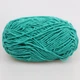 Candy-yarn Micro Velour, Малахит №24, микровелюр 40г/100м, плюшевая пряжа для вязания игрушек, амигуруми, пледов - изображение 3