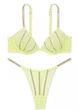 Комплект Shine Victoria’s Secret Лайм 34C-M - зображення 2