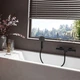 Змішувач для ванни HANSGROHE VIVENIS, чорний/матовий, настінний - изображение 4