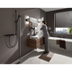 Змішувач для душу HANSGROHE VIVENIS, чорний/матовий, настінний - изображение 4