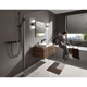 Змішувач для душу HANSGROHE VIVENIS, чорний/матовий, настінний - изображение 5