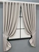 Комплект коротких штор VR-Textil Блэкаут двусторонний Eclipsе № 1818ш Пепельный 130х170 см 2 шт (35-0438) - изображение 2