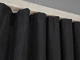Комплект коротких штор VR-Textil Мікровелюр Petek YL № 2017ш Чорний 140х170 см 2 шт (35-0434) - зображення 8