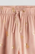 Легкие брюки джоггеры из вискозы для девочки H&M 140 см Пыльно-розовый - изображение 2