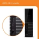 Зовнішній жорсткий диск Western Digital WD My Book 14 TB 3.5 USB 3.0 External (US Version WDBBGB0140HBK-NESN) - зображення 4
