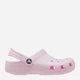 Дитячі крокси-сабо Crocs Classic Clog світло-рожеві для дівчинки с7 (23-24) на стопу 14.1-14.8 см - зображення 5