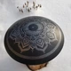 Глюкофон 14" 9 нот 1 обертон "Ice flawer" звукоряд "Golden Gate" Язичковий пелюстковий барабан Авторьска робота - изображение 2