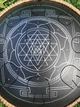 Глюкофон 14" 18 нот "Sri Yantra" звукоряд “Pyqmy G” Язичковий пелюстковий барабан Авторська робота - изображение 3