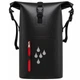Герморюкзак водонепроницаемый 25 литров SP-Sport Waterproof Backpack 7519 размер 58x13x37см Black - изображение 7