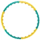 Обруч массажный хула хуп Hula Hoop SP-Sport 3964 диаметр 100см Green-Yellow - изображение 2