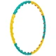 Обруч массажный хула хуп Hula Hoop SP-Sport 3964 диаметр 100см Green-Yellow - изображение 3