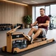 Гребний тренажер Hop-Sport HS-200WR Aquen - зображення 9