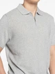 Поло чоловіче сіре бавовняне Arber Polo knit Zipper MSS N-A XXL зріст 5 сірий (M09.22.12.622) - зображення 4