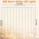 Светодиодная гирлянда штора LED Curtain Light - изображение 4