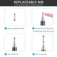 Универсальный Емкостный Металлический Двусторонний стилус Синий 2 в 1 Touch Pen для телефона, планшета - изображение 5