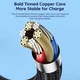 Угловой Кабель для зарядки и передачи данных Toocki 90 Degree black / 6A/100W / USB Type-A to USB Type-C / 3 м - изображение 8